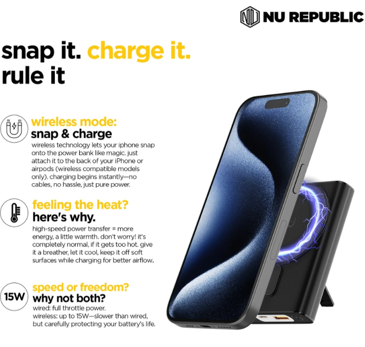 Magnetic power bank